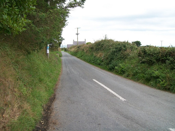 Photo 6"x4" Lon Rhos-y-llan lane Rhos-y-llan c2010