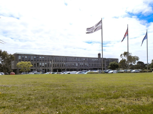 Photo 6"x4" New County Hall Truro c2010