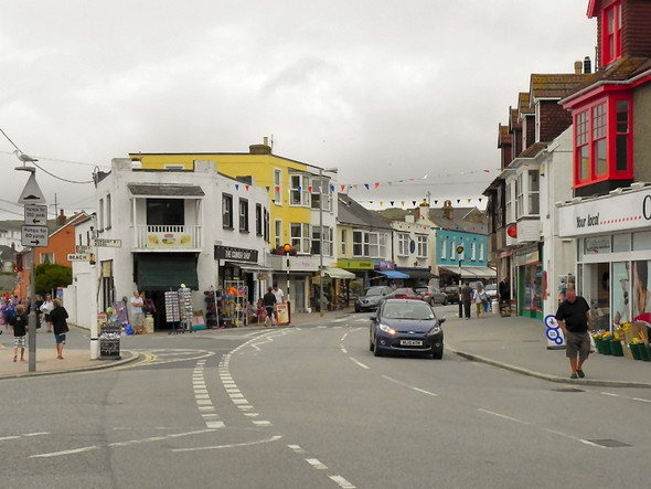 Photo 6"x4" St Piran's Road Perranporth c2010