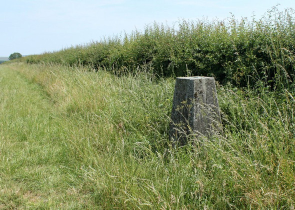 Photo 6"x4" 2010 : Horningsham Trig Point Hitcombe Bottom c2010