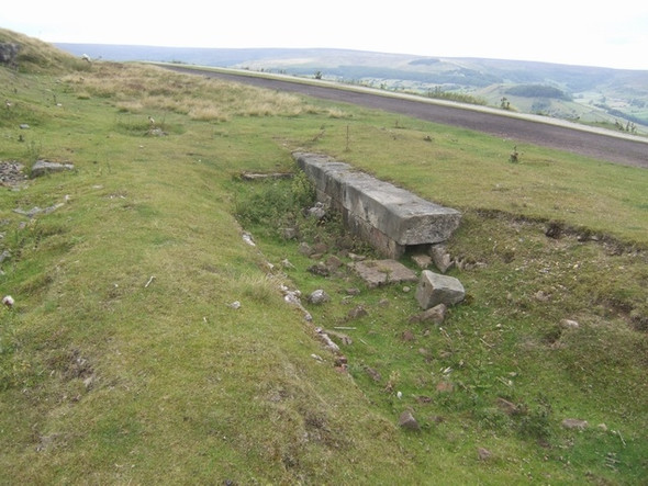 Photo 6"x4" Remnant of the engine sheds at Chimney Bank Rosedale Abbey c2010