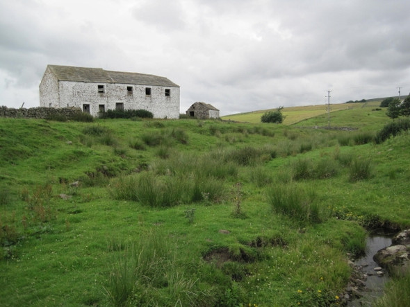Photo 6"x4" Farm Buildings, Wat Garth Forest-in-Teesdale c2010