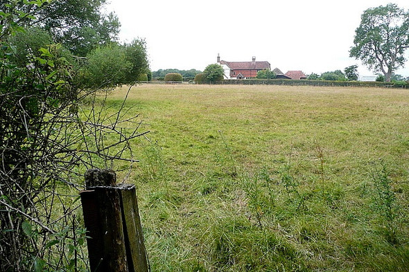 Photo 6"x4" Towards Woodlands Farm Billingshurst c2010