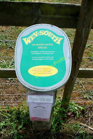 Photo 6"x4" Interpretation panel at Haybarn Strood Green\/TQ0224 c2010