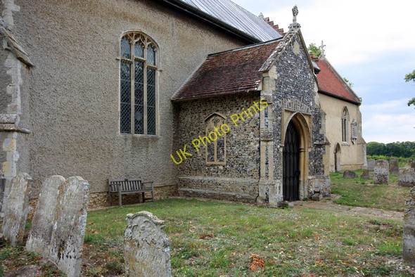 Photo 6"x4" St Peter, Hedenham, Norfolk - Porch Hedenham c2010