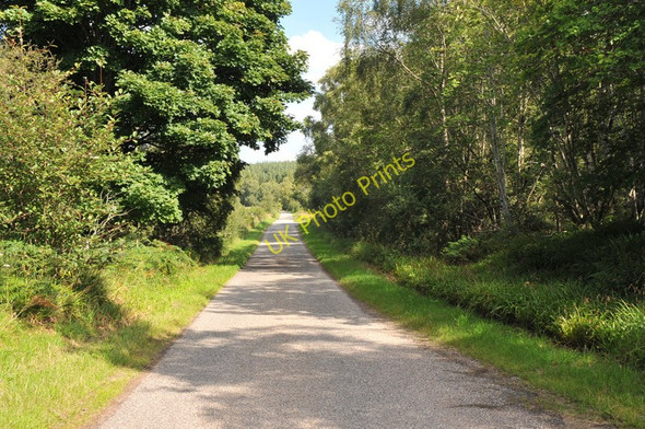 Photo 6"x4" Minor road at Wester Barevan Cawdor c2010