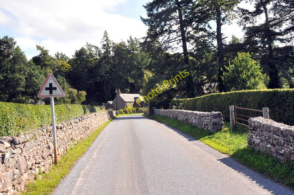 Photo 6"x4" Road near Cawdor village Cawdor c2010
