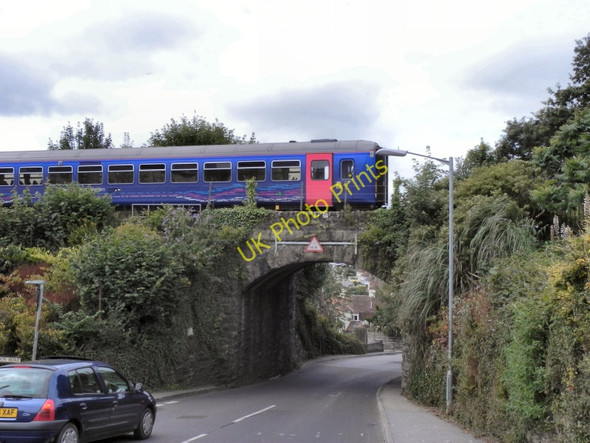 Photo 6"x4" Bridge at Penmere Hill Falmouth c2010