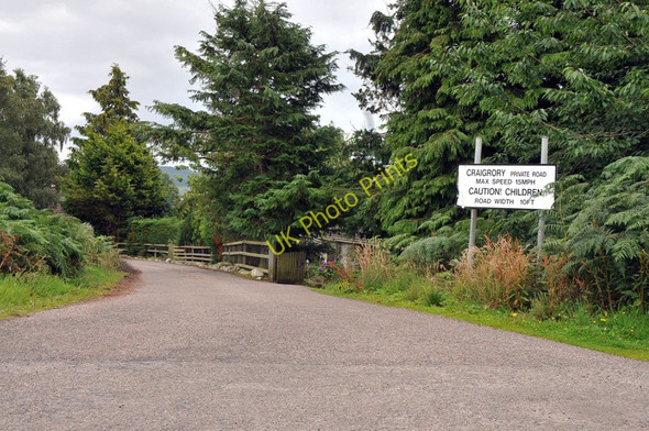 Photo 6"x4" Private road to Craigrory Balgunloune c2010
