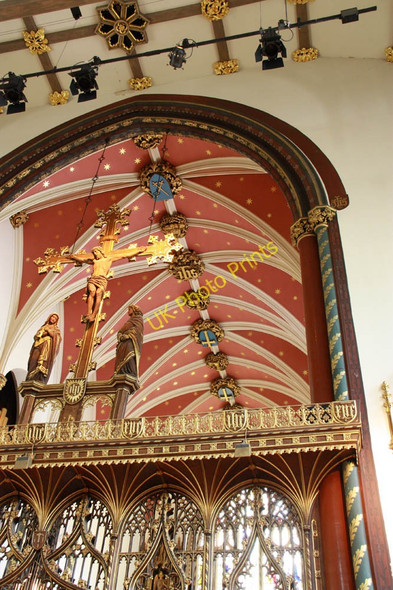 Photo 6"x4" St Paul, Wilton Place, London SW1 - Chancel roof Westminster c2010