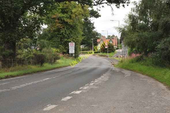 Photo 6"x4" A862 entering Conon Bridge Bishop Kinkell c2010