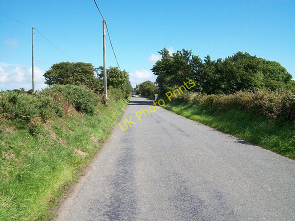 Photo 6"x4" Road in the direction of Hebron Chapel Llangwnnadl c2010