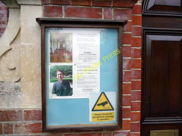 Photo 6"x4" Information Board, Holy Trinity Church, Gosport, Hampshire Newtown\/SZ6199 c2010
