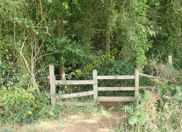 Photo 6"x4" 2010 : Stile into Common Wood Hunstrete c2010