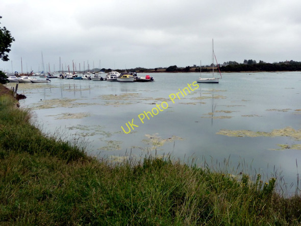 Photo 6"x4" Shalfleet Quay, Isle of Wight Newtown\/SZ4290 c2010