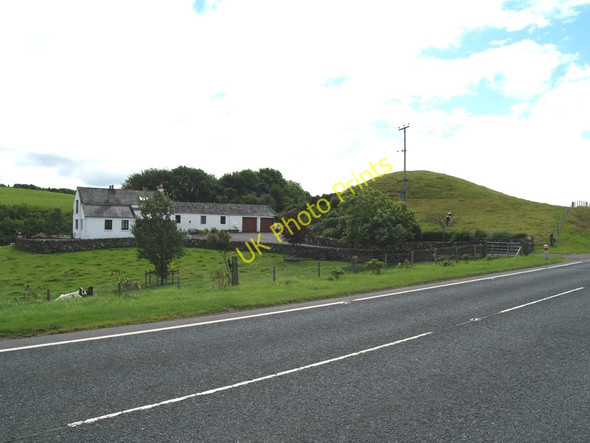 Photo 6"x4" Torglass and Torglass Hill, Twynholm. Twynholm c2010