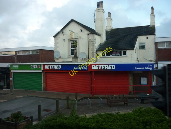 Photo 6"x4" Shops at Brough crossroads Brough\/SE9326 c2010
