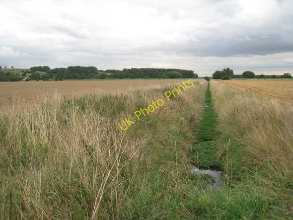 Photo 6"x4" Bonby Catchwater Drain Bonby c2010