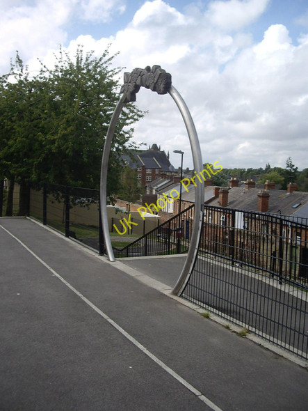 Photo 6"x4" Entrance to Pensbury Street playpark Darlington c2010