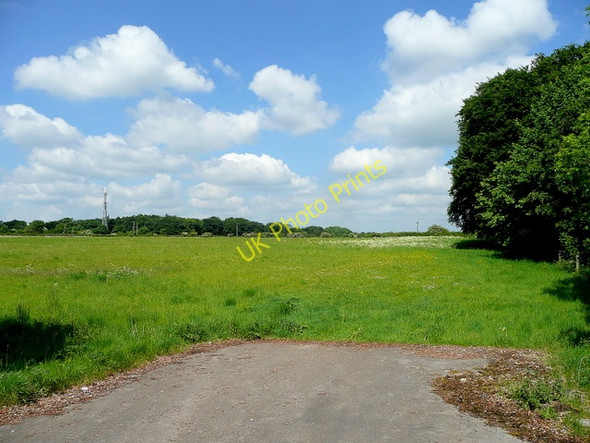 Photo 6"x4" Pasture north of Ermin Way Daglingworth c2010