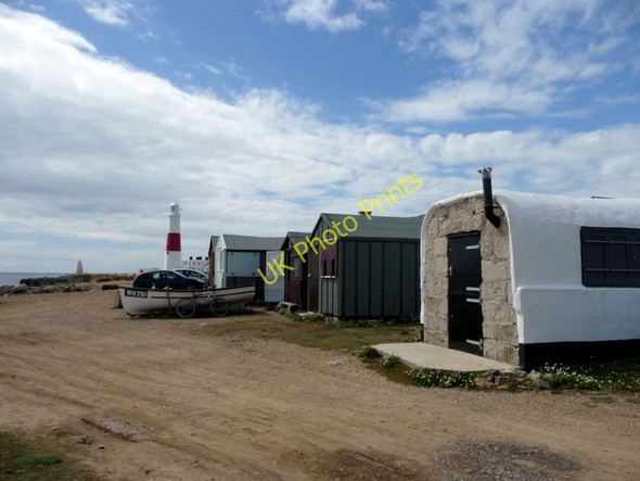 Photo 6"x4" Beach Huts, Portland Bill, Dorset Southwell\/SY6870 c2010