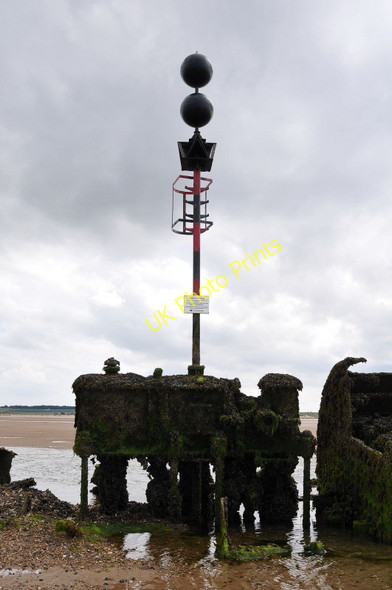 Photo 6"x4" SS Vina - The Brancaster Wreck Brancaster Staithe c2010