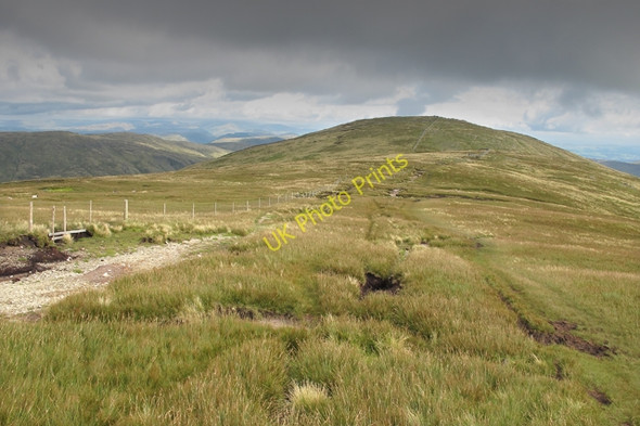 Photo 6"x4" Footpath and fence on The Knowe Kentmere c2010