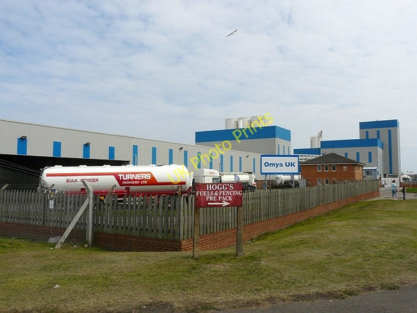 Photo 6"x4" Omya UK, Hartlepool Plant Hartlepool c2010