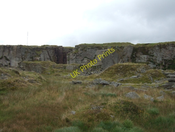 Photo 6"x4" Foggintor Quarry Princetown\/SX5873 c2010