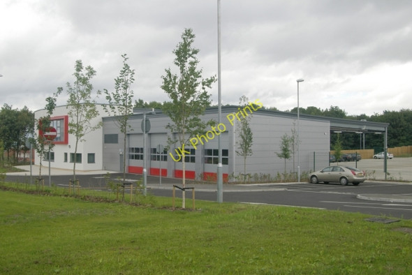 Photo 6"x4" Spennymoor fire station Spennymoor c2010