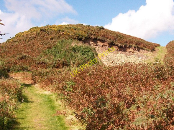 Photo 6"x4" Old Quarry near Nant-y-big Machroes c2010