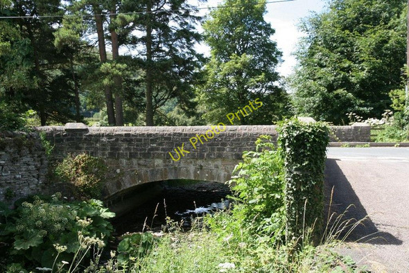 Photo 6"x4" Bridge over Summergil brook New Radnor c2010