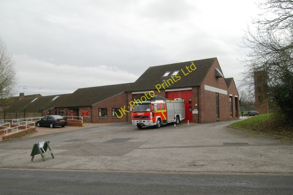 Photo 6"x4" Buckingham fire station Buckingham c2007