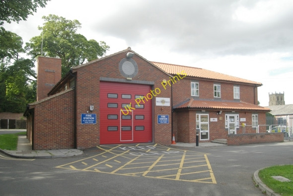 Photo 6"x4" Bedale fire station Bedale c2010