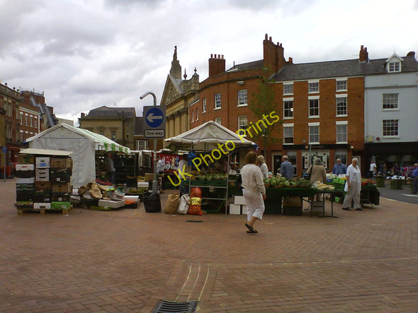 Photo 6"x4" Market Day in Banbury Banbury\/SP4540 c2010