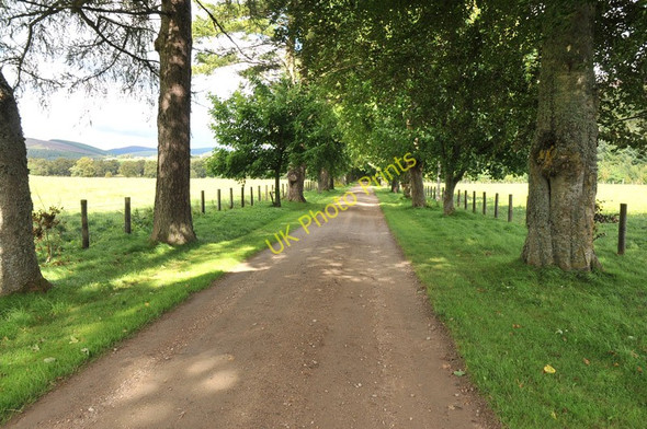 Photo 6"x4" Private drive to Delnabo Lodge Tomintoul\/NJ1618 c2010