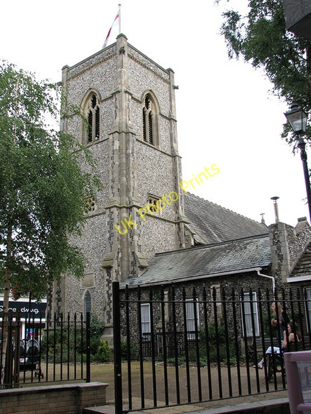 Photo 6"x4" St Cuthbert's church in Thetford Thetford\/TL8783 c2010