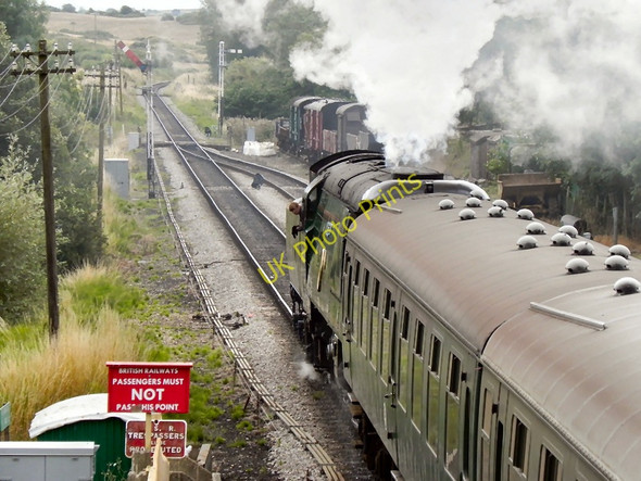 Photo 6"x4" Swanage Railway Corfe Castle c2010