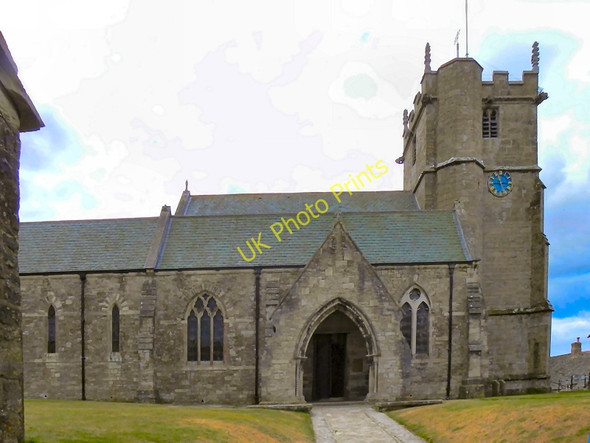 Photo 6"x4" Parish Church of King Edward the Martyr, Corfe Castle Corfe Castle c2010