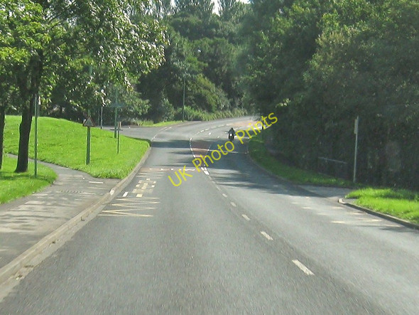 Photo 6"x4" Westwood Road [B5256] and the junction with Clayton Brook Road Clayton Green c2010