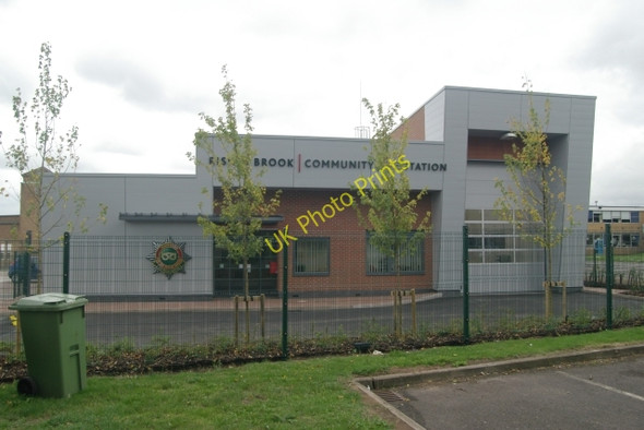 Photo 6"x4" Rising Brook (Stafford) fire station Moss Pit c2010