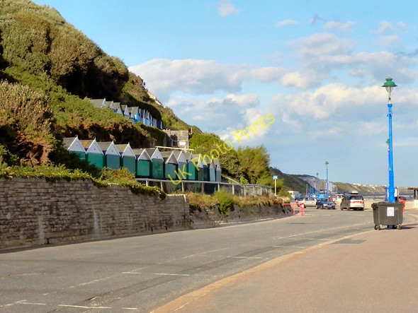 Photo 6"x4" Undercliff Drive, Beach Huts Bournemouth c2010