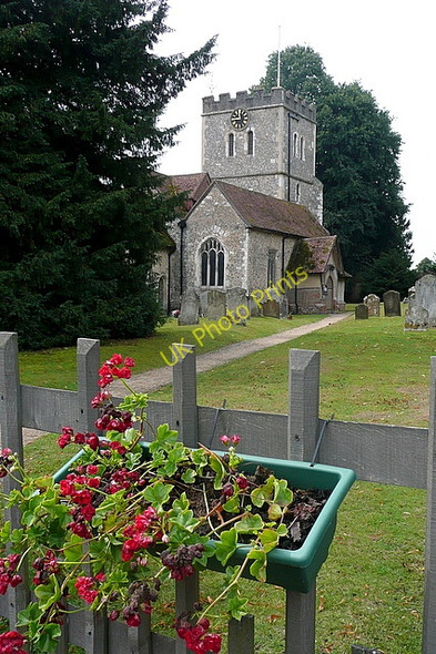 Photo 6"x4" Little Marlow church Marlow\/SU8586 c2010