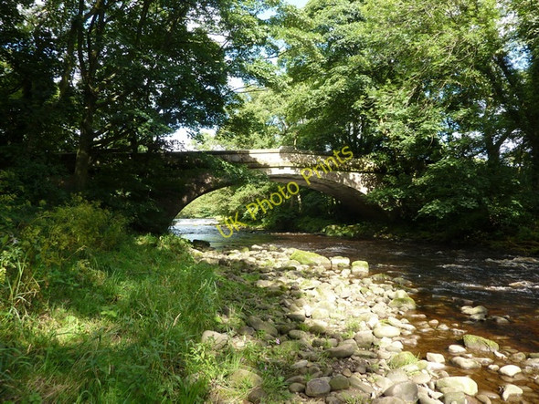 Photo 6"x4" Street Bridge over the River Wyre Dolphinholme c2010