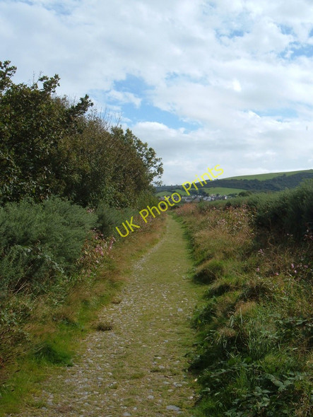 Photo 6"x4" Footpath beside River Ystwyth Aberystwyth c2009