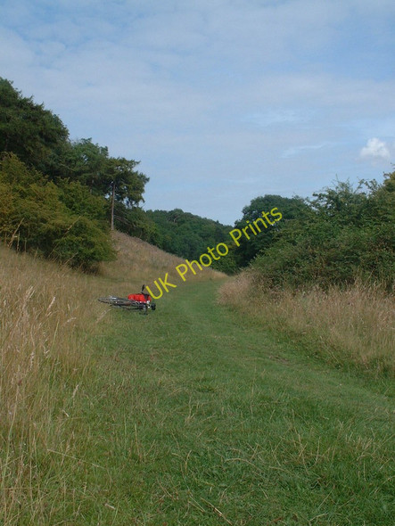 Photo 6"x4" Footpath through Ringstead Downs Hunstanton c2005