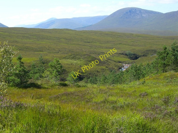 Photo 6"x4" Allt Mhartuin from the Scardroy path Allt Mhartuin c2009