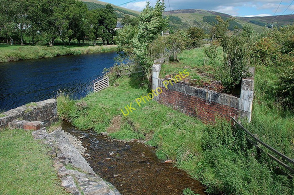 Photo 6"x4" Missing bridge at the Bold Burn West Bold c2010