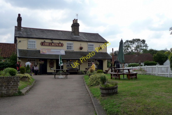 Photo 6"x4" The Crown Public House, Hunsdon, Hertfordshire Hunsdon c2010