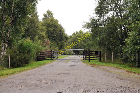 Photo 6"x4" Driveway to Inveroykel Lodge Oape c2010